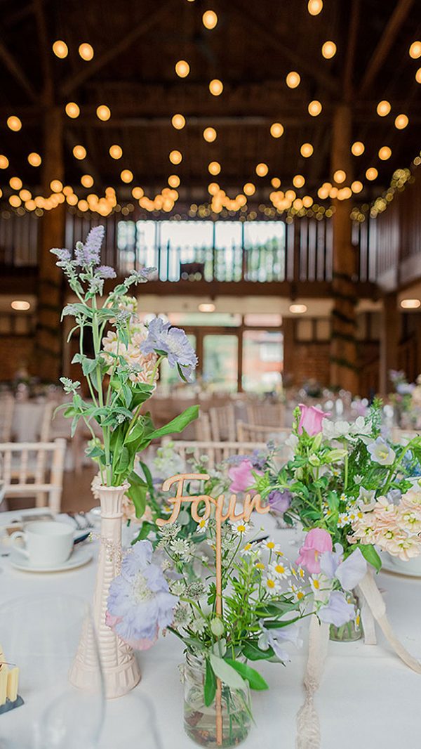These pretty blue and pink flowers are perfect for a summer wedding - summer wedding ideas