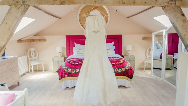 Bridal preparations can begin in the luxurious space available in the Coach House