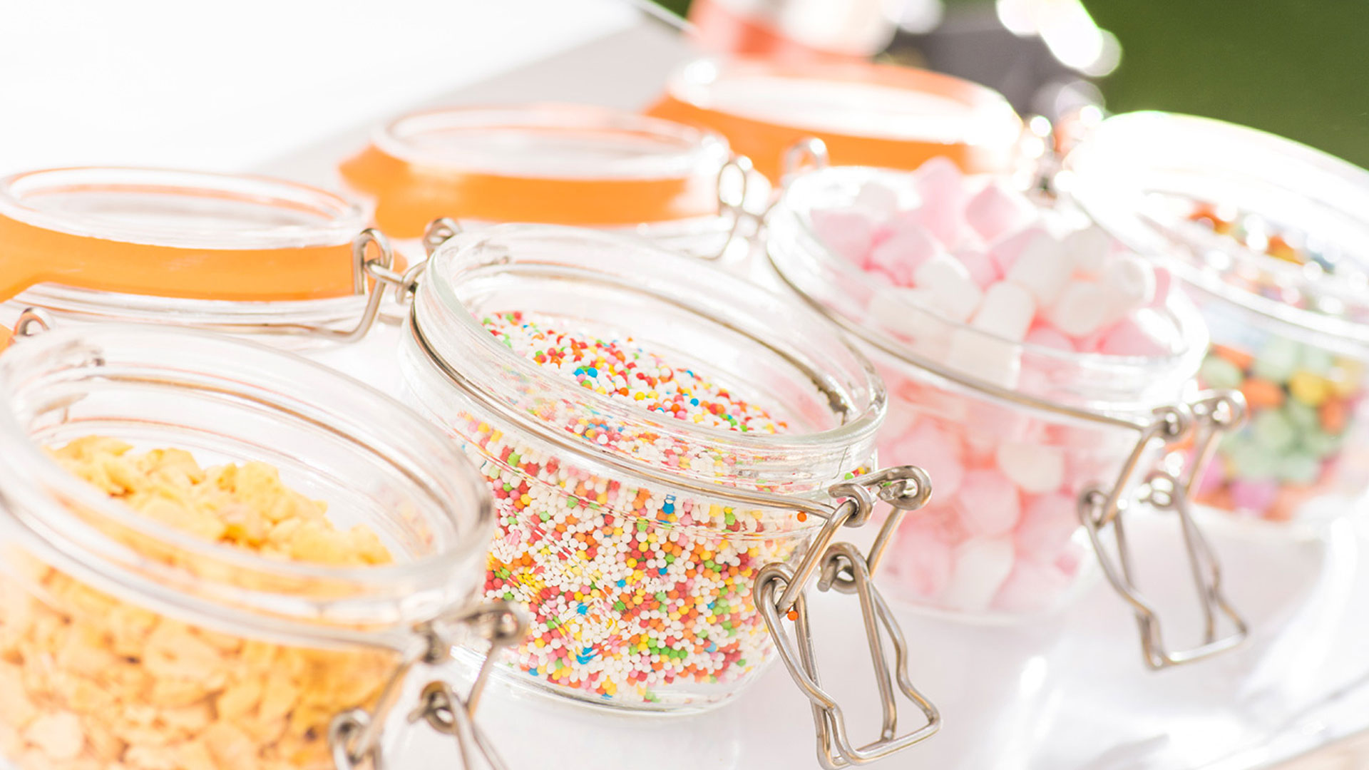 A wedding sweet buffet is a fun addition to add to your wedding day - wedding ideas