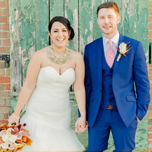 Claire and Steve had a rustic autumnal wedding at Gaynes Park in Essex