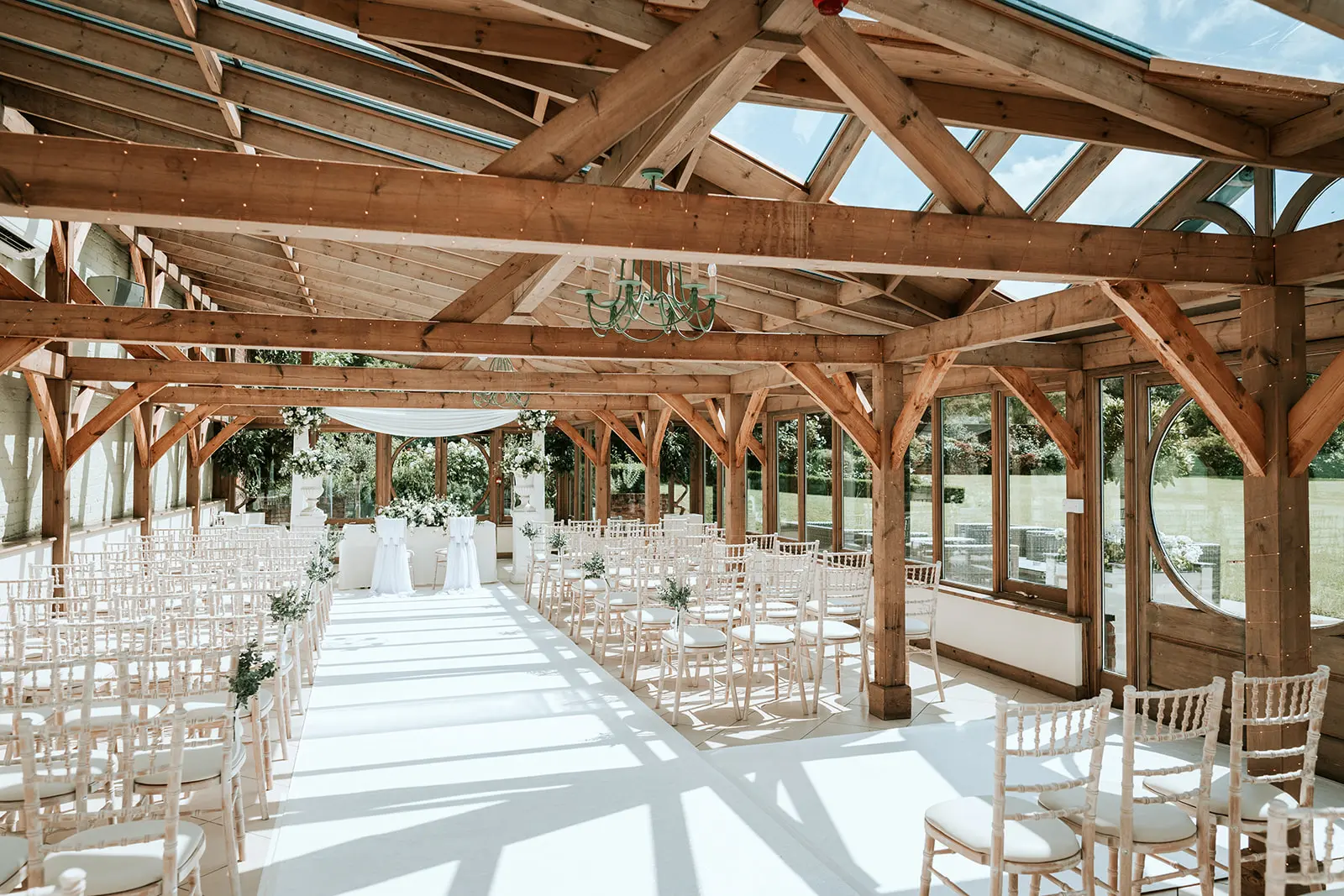 The Orangery at Gaynes Park wedding venue